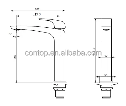 Watermark Tap DZR Brass Sink kitchen Tap WELS Tapware