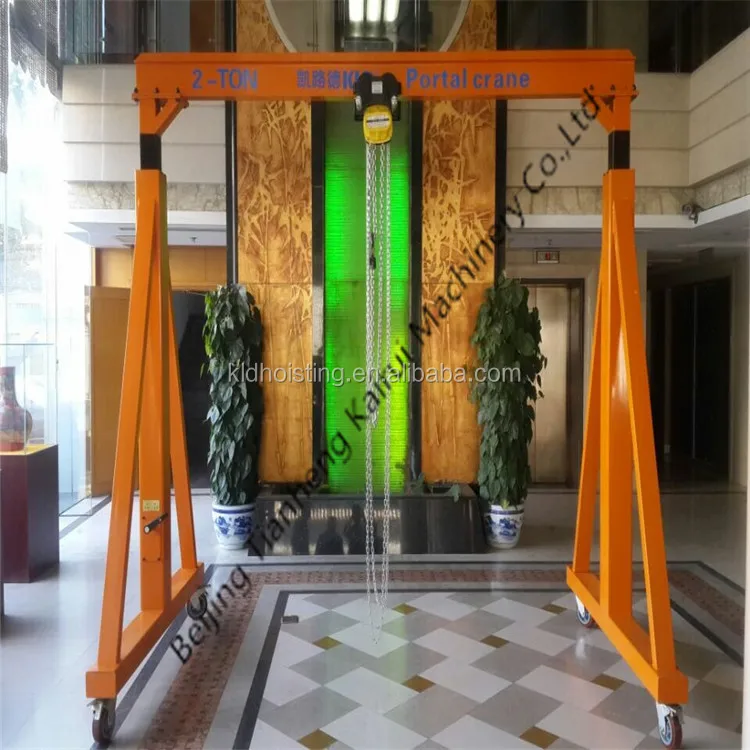 Портативный полупортальный кран для продажи