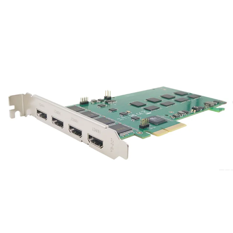 4 channel HDM1 video capture card PCIe 4U webcasting video capture card