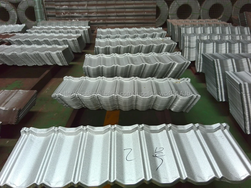 Популярных дешевых строительный материал покрытием сталь черепица панели