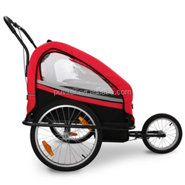 New 2 in 1 Twin Baby Kids Bicycle Bike TRAILER Child Baby Stroller(BT003)