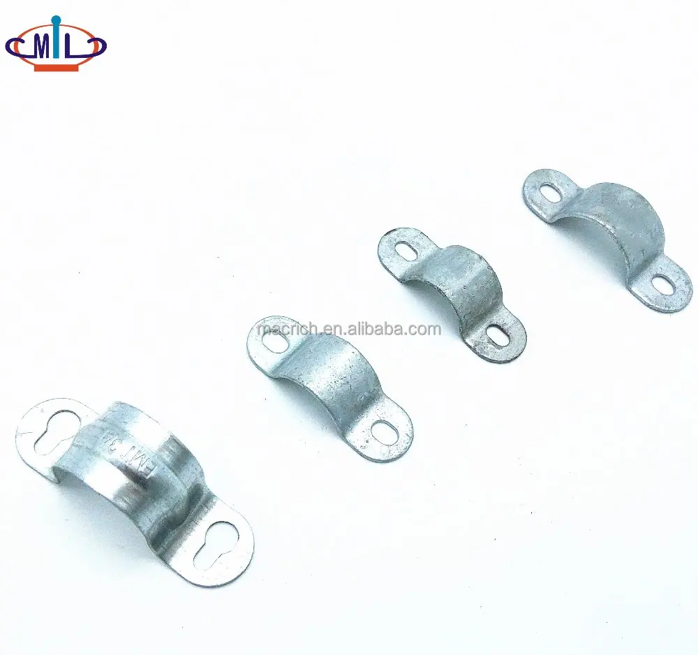 GI Pipe Fittings Steel Pipe Clip Saddles