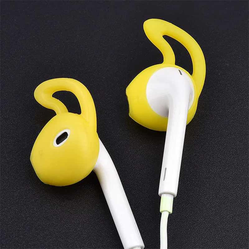 
For iPhone 6S/5S iPhone 7 Earpods Headphone Earbuds Hook Ear Gel Tips Silicone Earphone Replacement Buds 