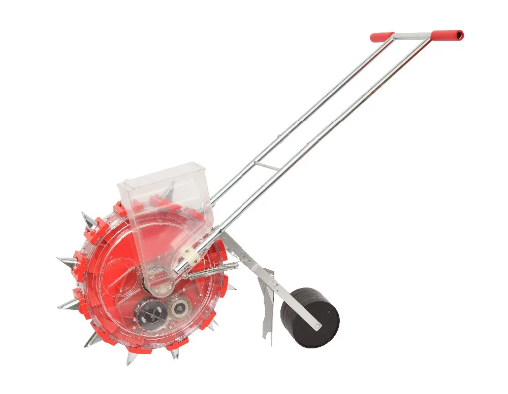Small household hand-propelled seeder planting machine planter hand corn, soybean, peanut and cotton planter seeding machine