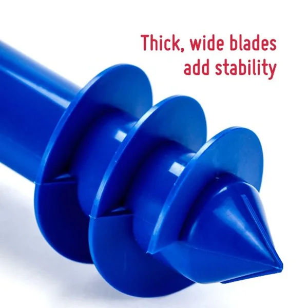 Beach Umbrella Base Sand Anchor Stand Plastic Screw Strong Spike Auger