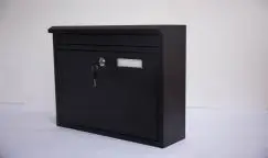 Modern customized wall mounted stainless steel mailbox