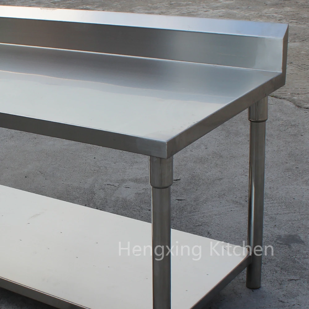 
Commercial Kitchen Stainless Steel Working Table/Metal Kitchen Work Table/Used Restaurant Equipments For Sales 