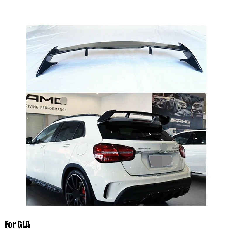
ABS Spoiler Wing For GLA Class X156 GLA45 AMG GLA200 GLA220 Rear Spoiler 