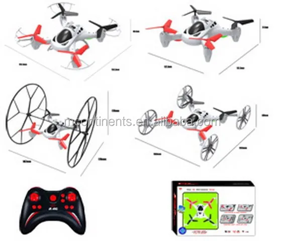 
2.4G R/C 4CH Helicopter Quadcopter 