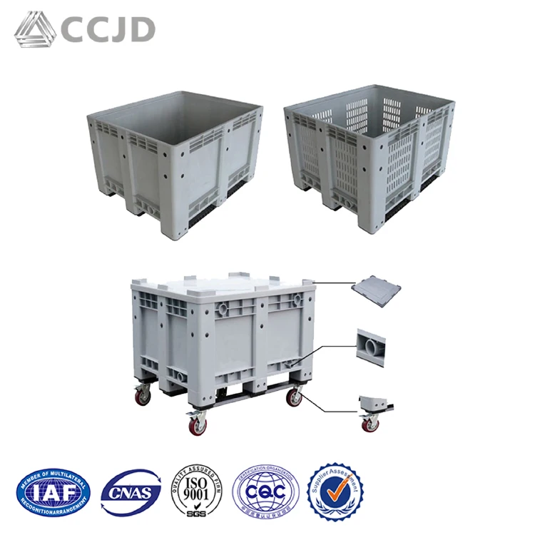 Free Shipping Hdpe Industrial Storage Plastic Tomato Vegetable Fruit Box