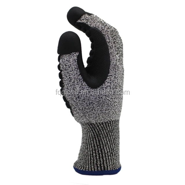 Anti- vibration Safety Working  Gloves Mechanical Cut Resistant Gloves