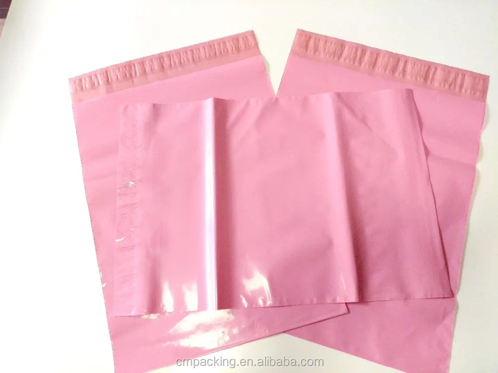 Custom courier plastic bags for packing T-shirt