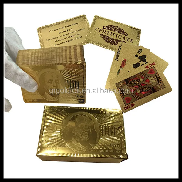 Customized gold poker Club playing cards wood box Pokemon Trading Cards