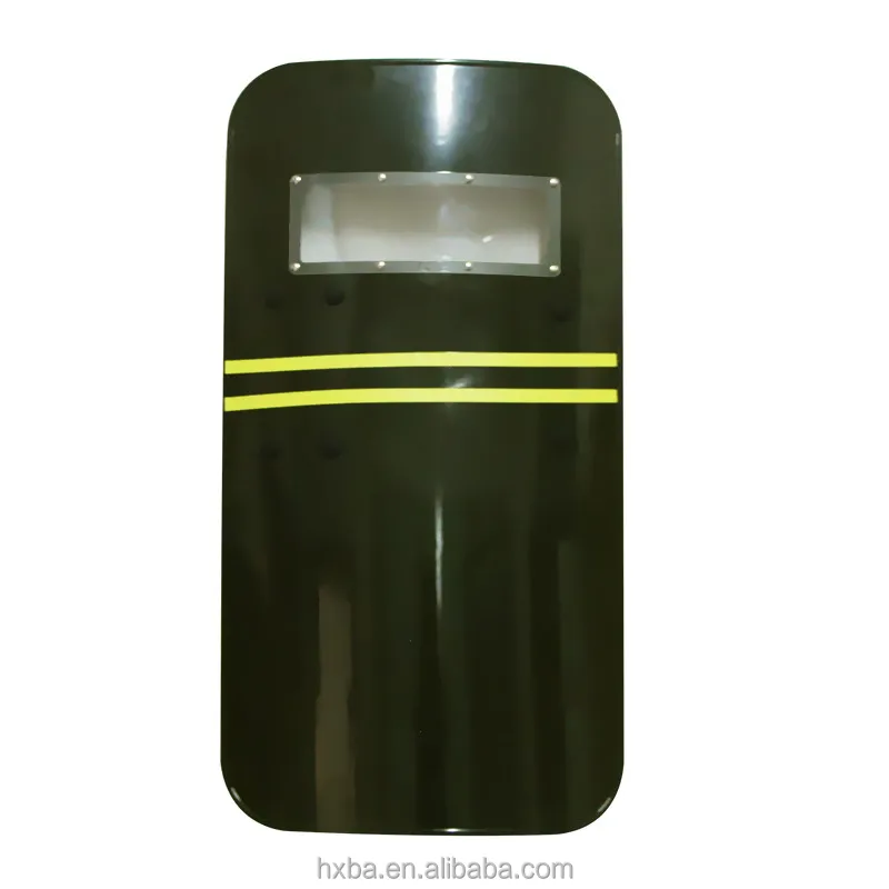 
Camo/black/green 900*490*3.5mm Anti Riot Protective Shield/ Polycarbonate Riot Shield 
