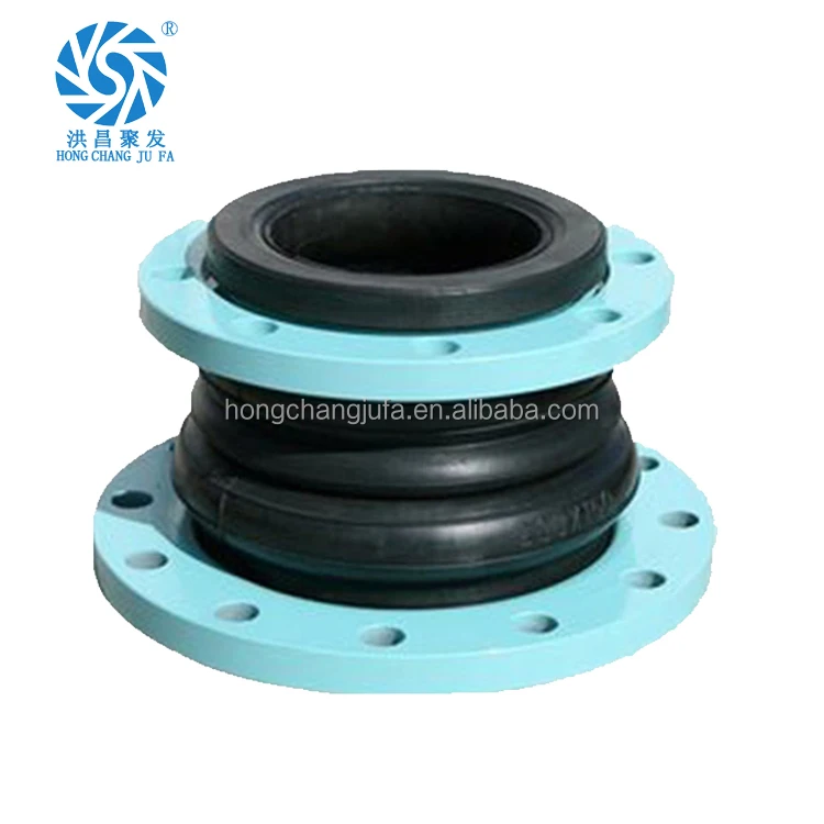 Pipeline vibration dampener rubber bellows pump flexible coupling