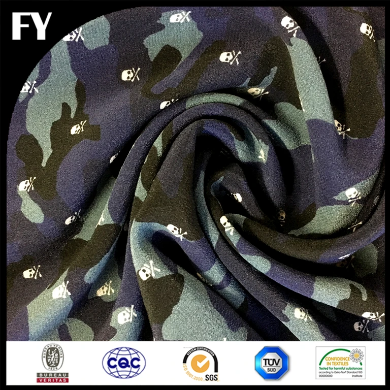 High quality cheap price custom digital printed silk fabrics dubai