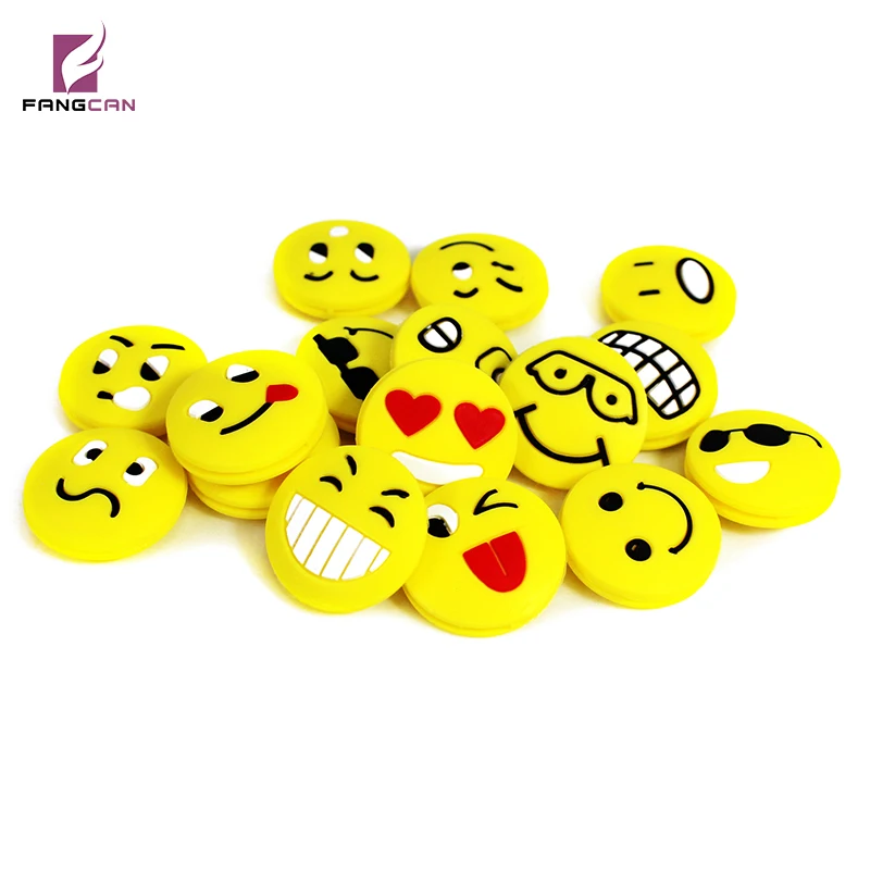 FANGCAN new arrival cute facial expression tennis dampener shock absorption tennis viberation dampener