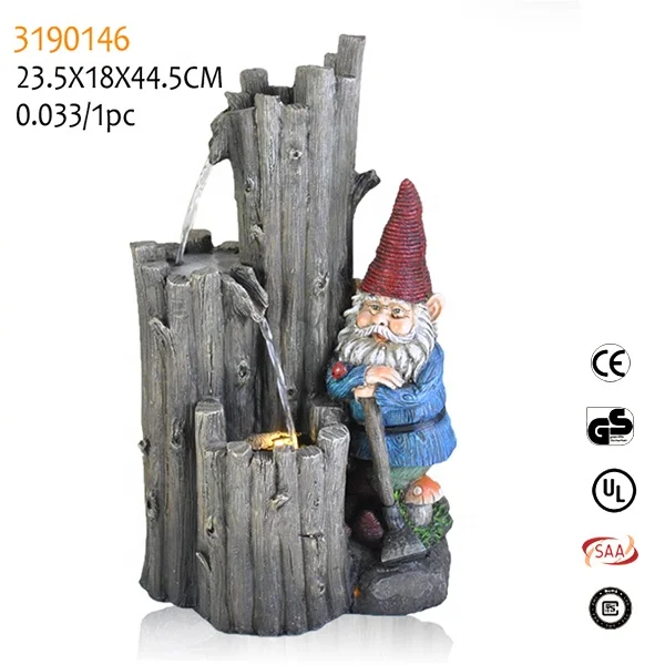 
Resin fountain garden resin carving fountains for home decoration 