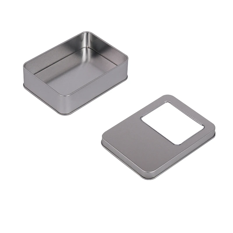 Wholesale Chinese candy  container chocolate tin case small tin box