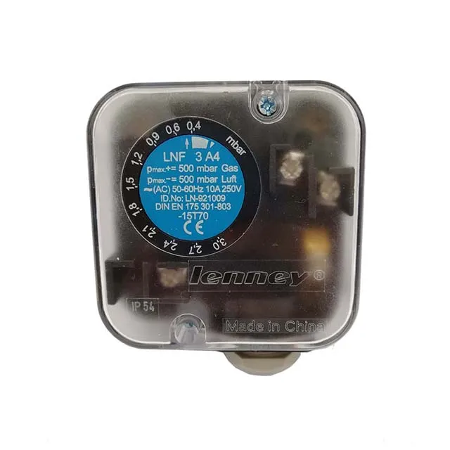Реле дифференциального давления LGW 3 A4 250 В для воздуха, канавки и выхлопных газов