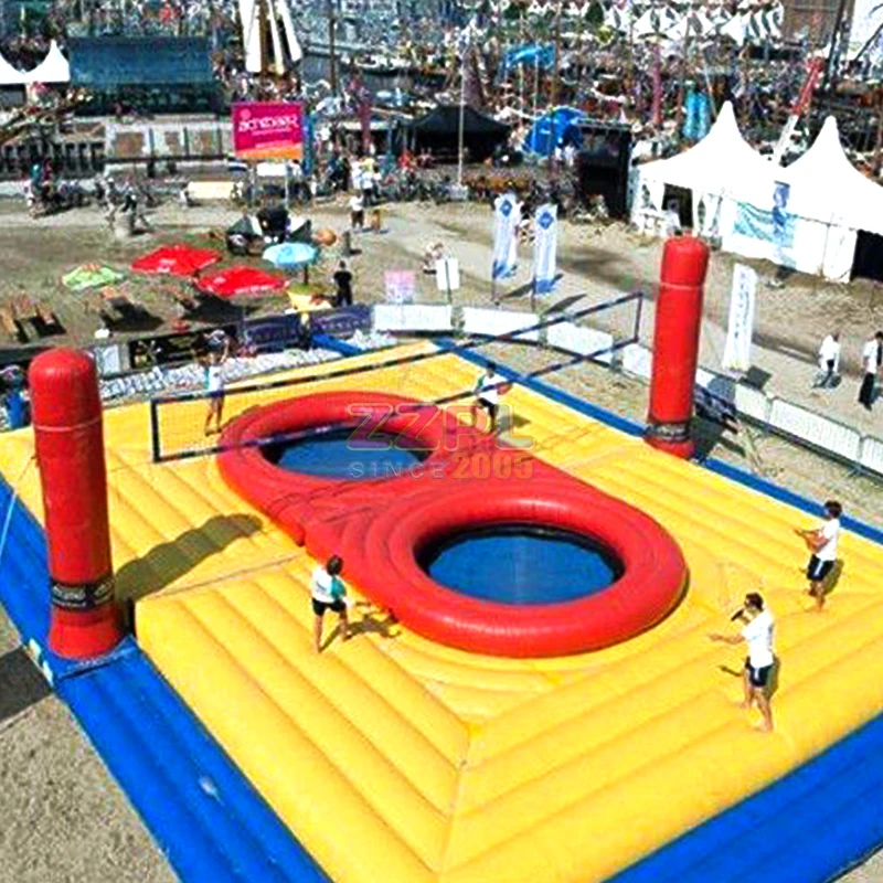 ZZPL Inflatable Beach Water Polo Field,Inflatable Water SUP Polo Field for Sale