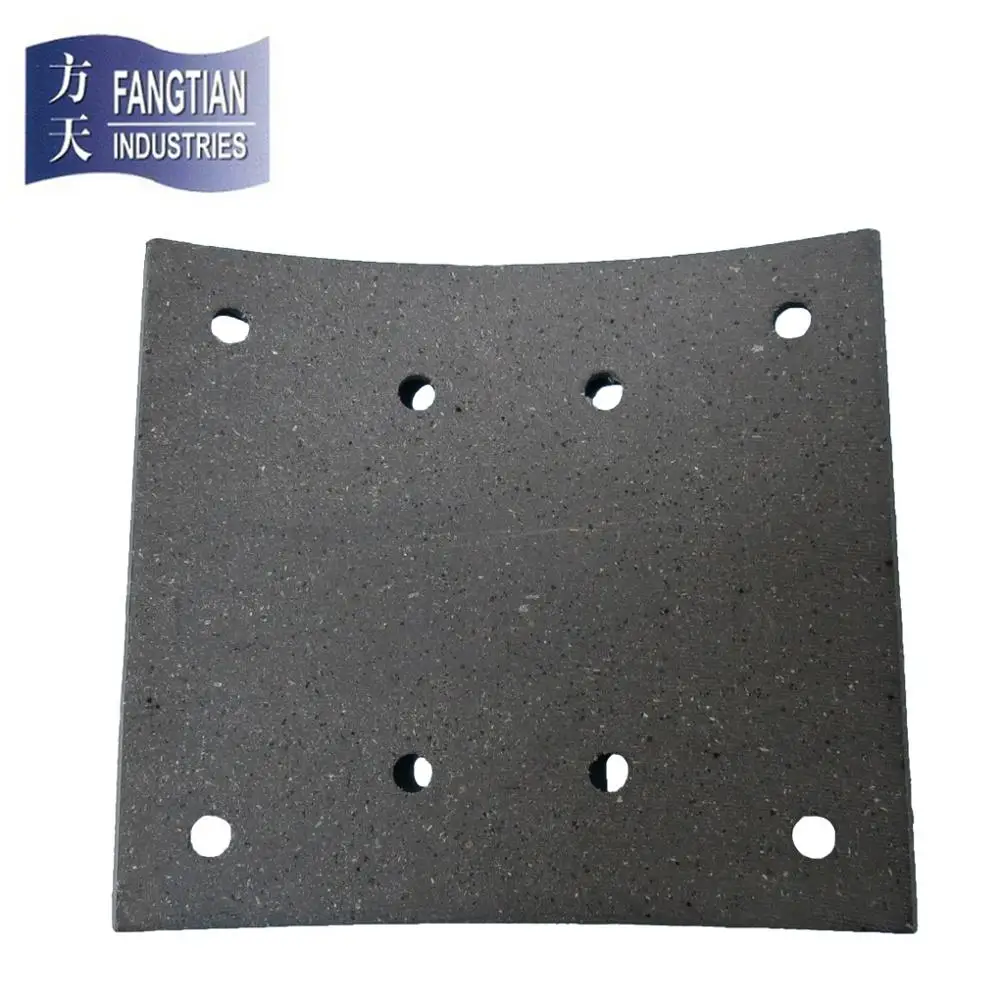 Wear-resisting Asbest0s Brake Lining 19486 For Benz Trucks