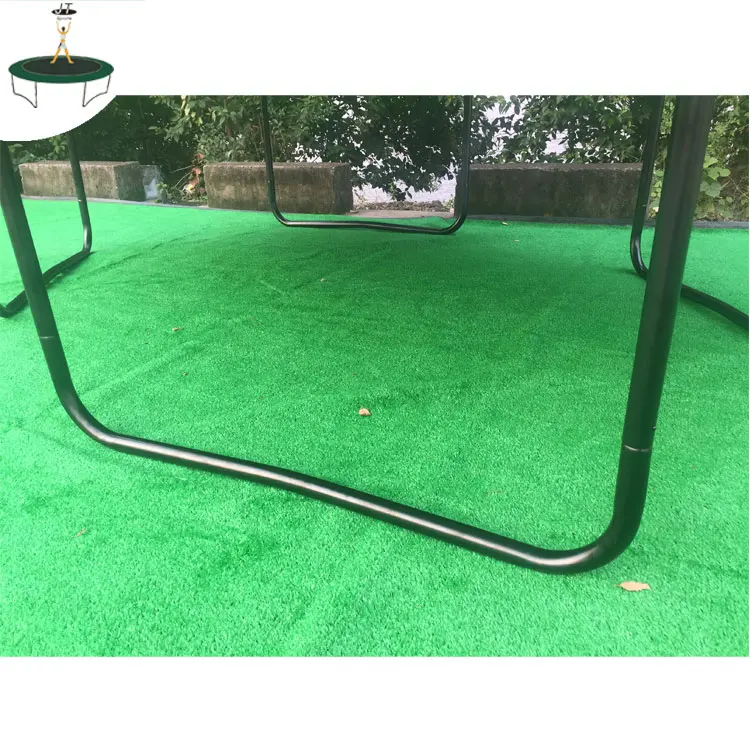 JianTuo Four Galvanized Legs TUV GS Rectangular Trampoline With Nets