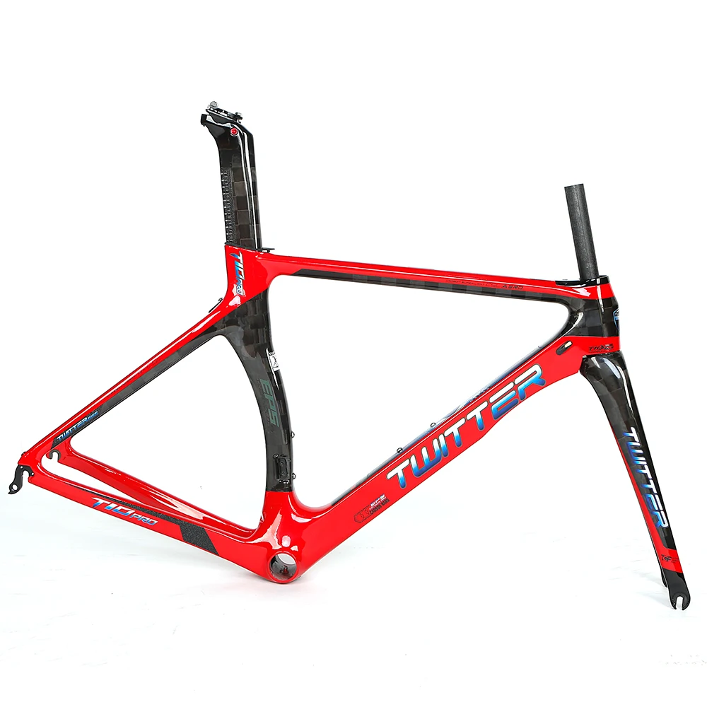 Chinese Bicycle Parts Warranty 5 years cutting EPS Aero design Toray carbon fiber road bike frame