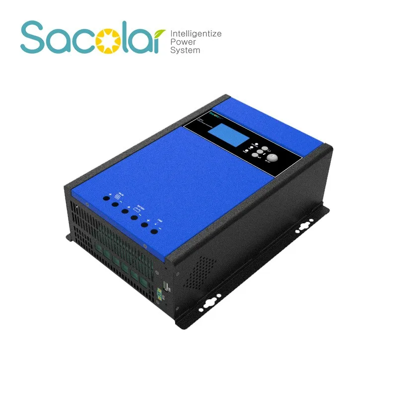 greenhouse climate control systems 12V 24V 48V MPPT efficiency 99.5% solar panel charger controller with LED/LCD