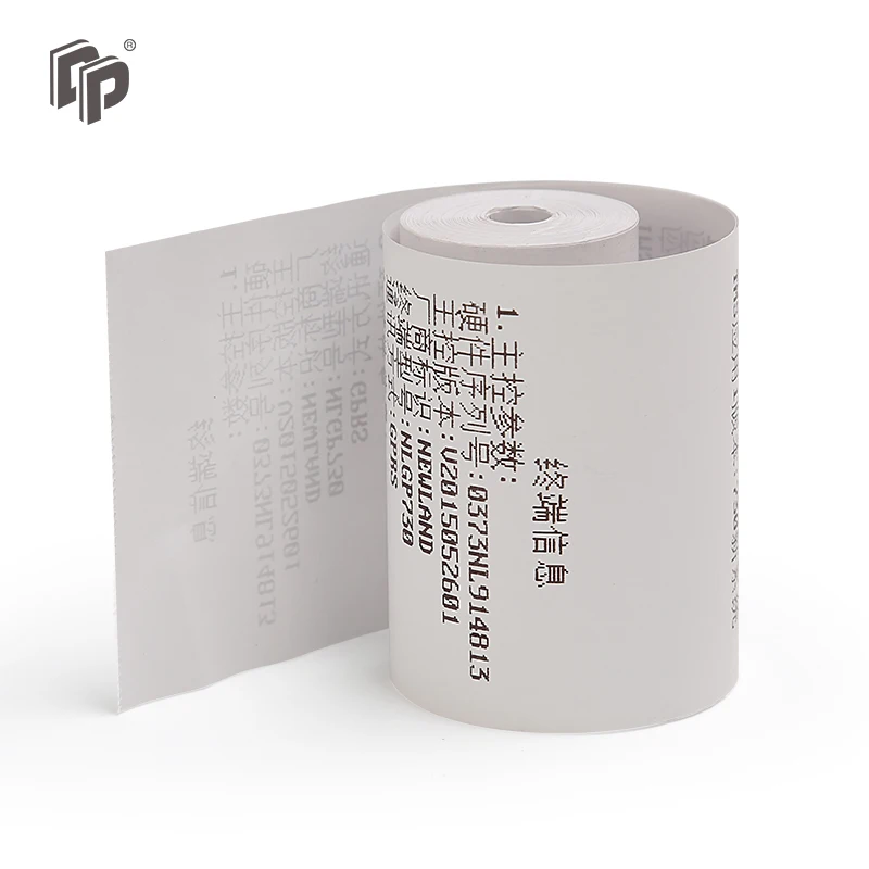  Термобумажные рулоны jumbo rolls термобумага на заказ 57x30 мм 55 г POS-бумага