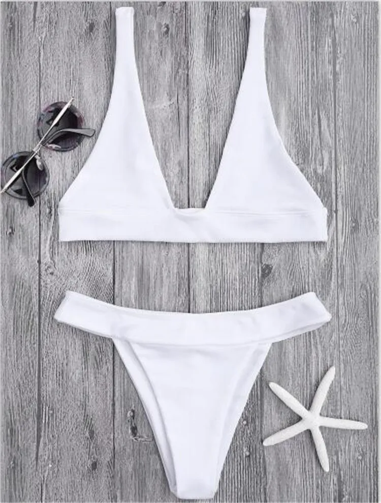 Cikini 2020 Bikini swimwear fashion Solid color  sexy brazilian bikini