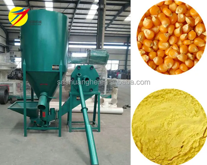 vertical poultry feed mixing machine, layer chicken feed mash mixer