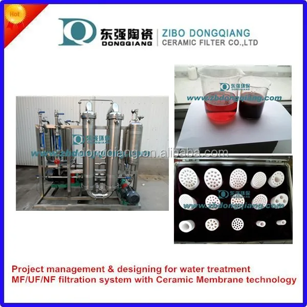 50nm Ultratfiltration Ceramic Membrane For Milk Processing