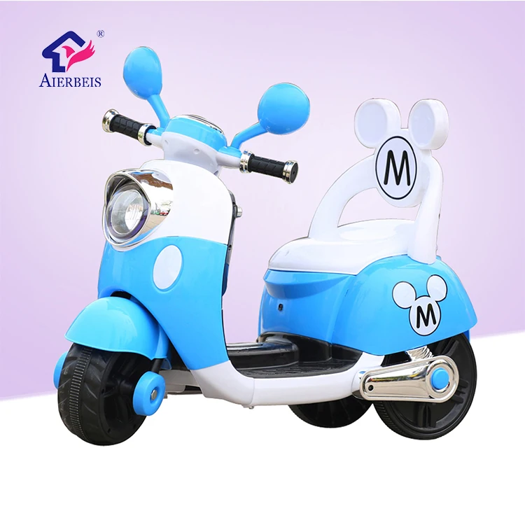3 wheel baby electric motorcycle kids ride on car