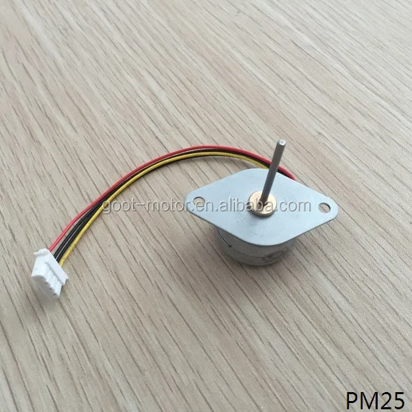 25 мм 48 шагов 7.5 град. шаговый двигатель