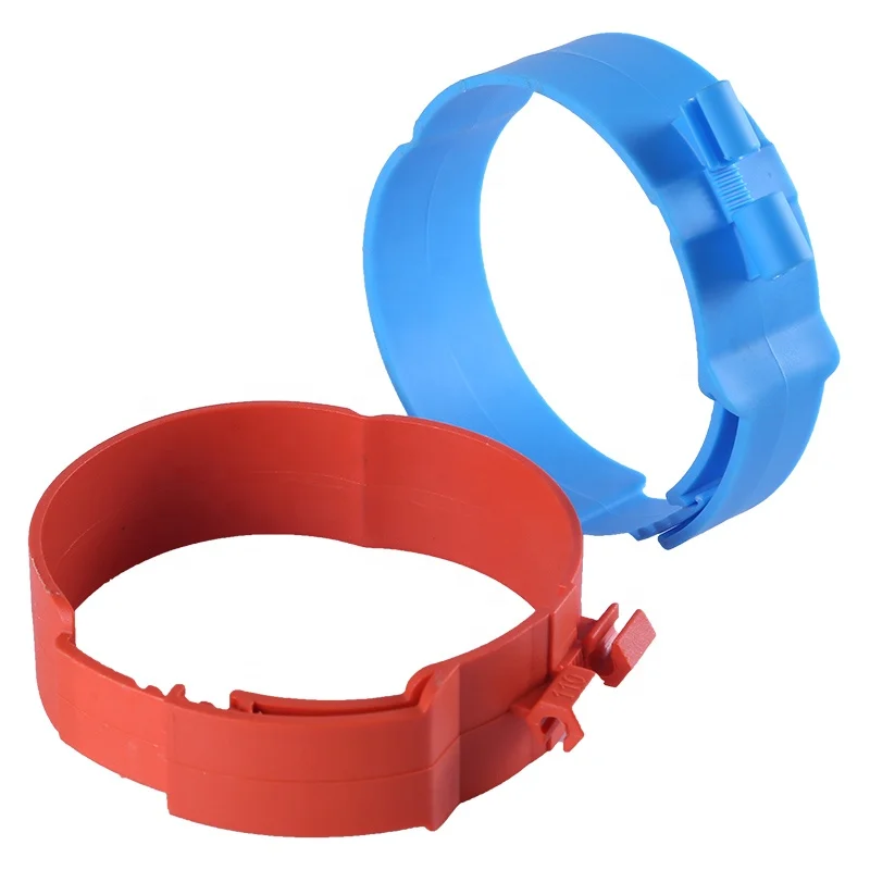 Nylon tube clamp fixing central air conditioning copper tubes buckle Plastic pipe buckle pipe clamp