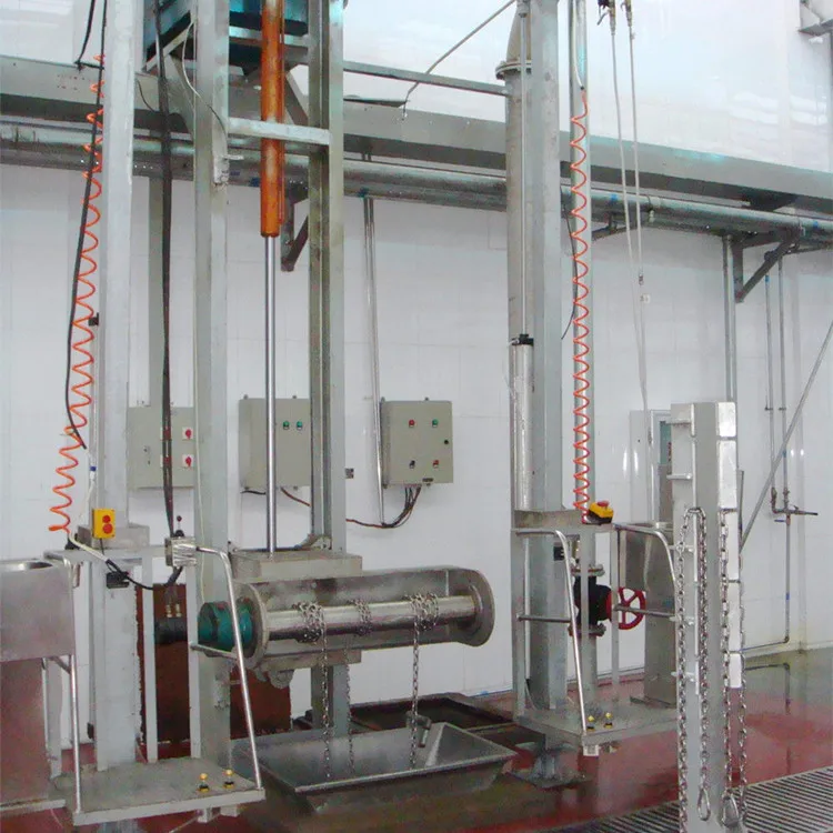  Гидравлическая машина для удаления кожуры из воловьей кожи