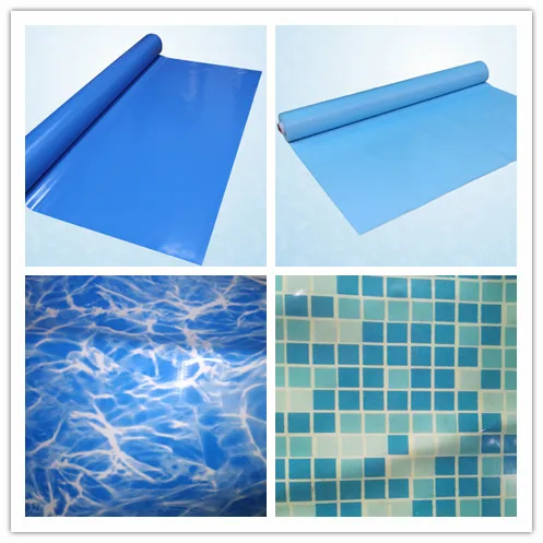 High Quality Non-slip Vinyl PVC Liner by UV Rays for Swimming Pool