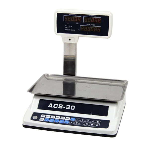 Fruit vegetable weighing scale price computing scale for sale