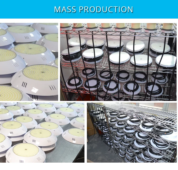 
HOTOOK Mini 18w 42w 24 volot 12v led pool lights bulb rgb ip68 wall mounted underwater swimming pool light 