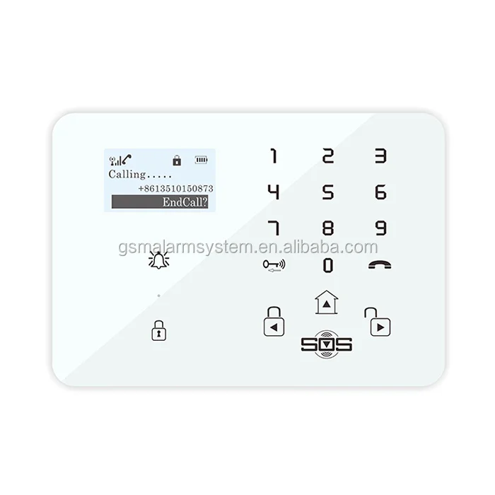 Household gsm alarm system auto dial gsm alarm security system for home security gsm alarm control panel K9