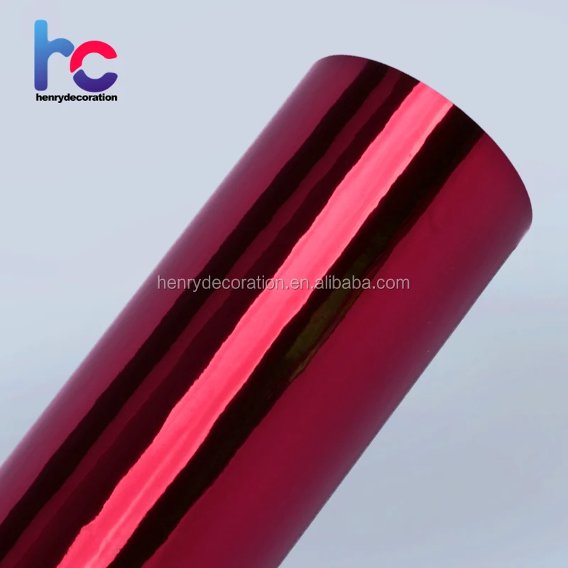 Cheap Price Car Wrapping Foil 1.52*30m Rose Gold Chrome Copper Wrap
