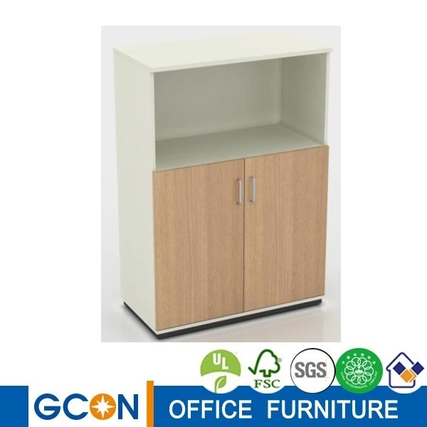 tall wood office cabinet and book, document shelf