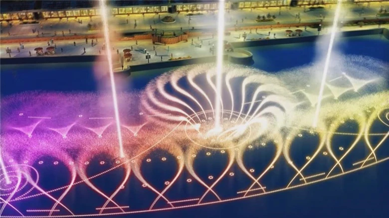 Water projection screen With ISO9001 certificate