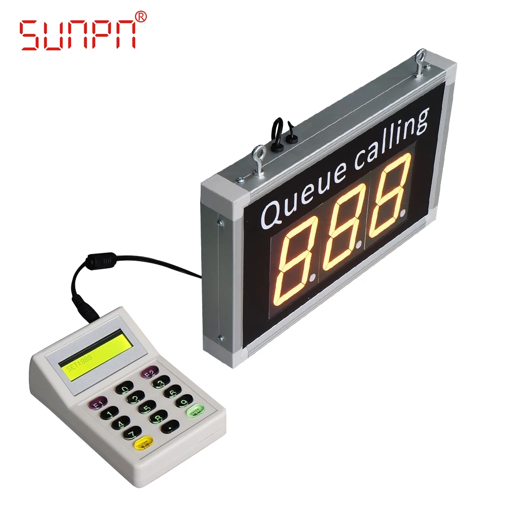 Portable and Wireless queue system for restaurant