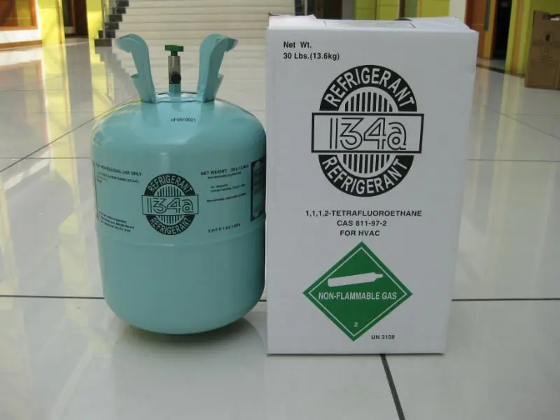 R134a refrigerant gases