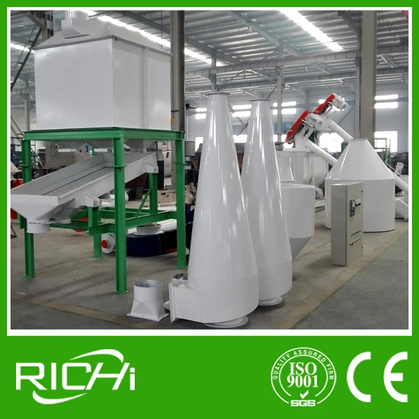 1ton/h 2ton/h Animal Feed Pellet Production Line for sale