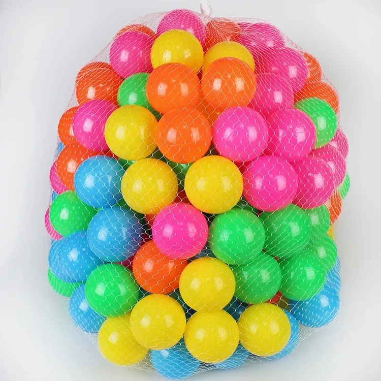 Оптовая продажа, 60 мм, Океанский шар, пластиковый игрушечный шар для продажи, садовый шар для палатки