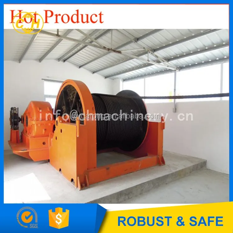 50Ton электрический стапель морской лебедка для буксировки корабль до