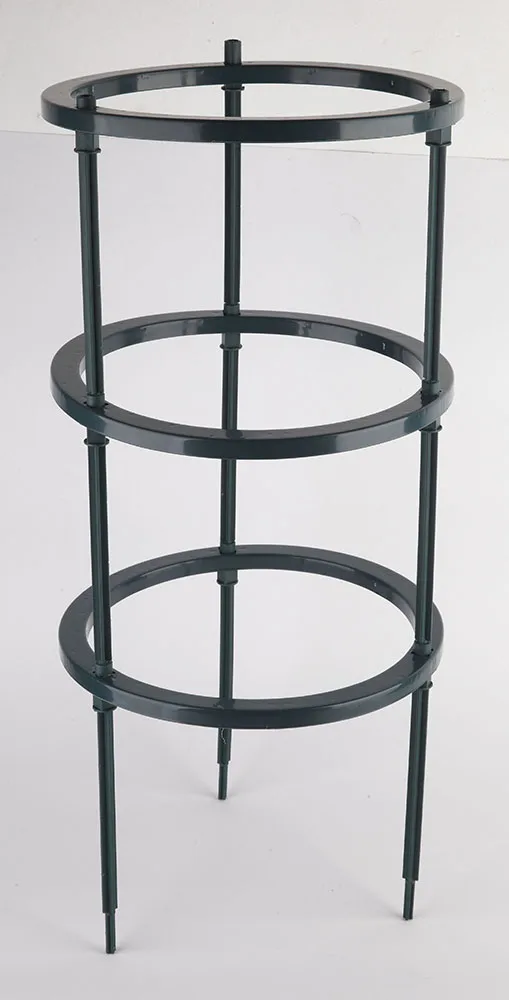 Set of 5 Tomato Support Trellis Climbing Grow Cage with Adjustable Rings for flowers Fruit Garden Plant